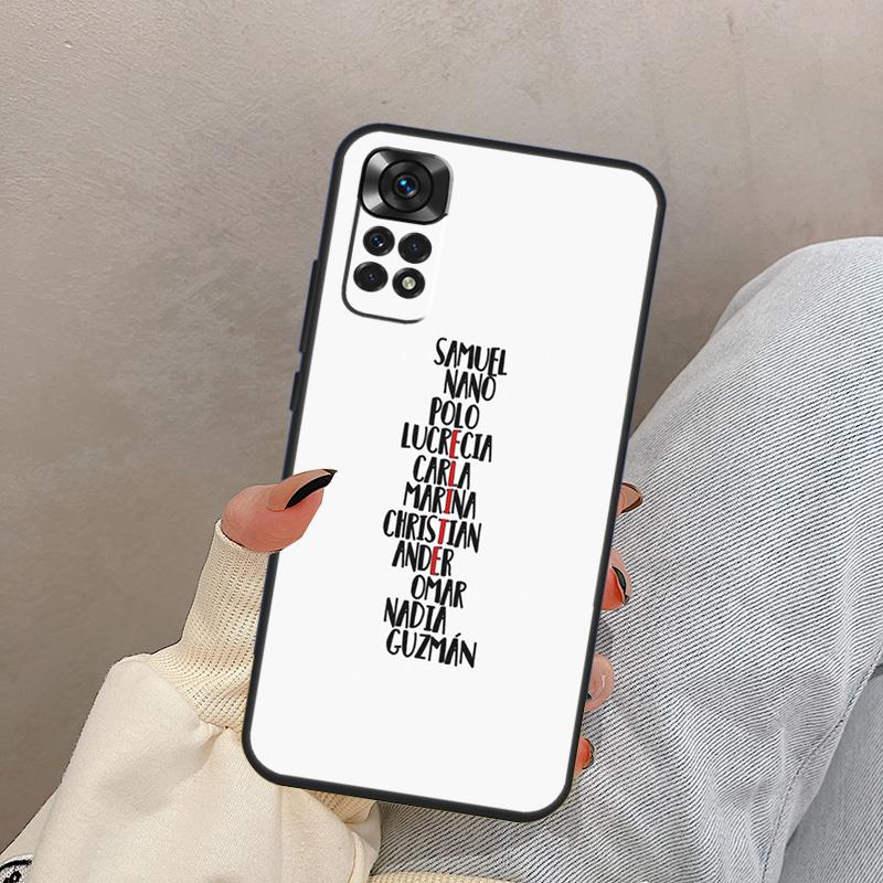 Elite TV Series Poster For Xiaomi Redmi Note 14 9 10 11 12 13 15 Pro Plus Case Cover For Redmi 15C 14C 12C 10C 13C