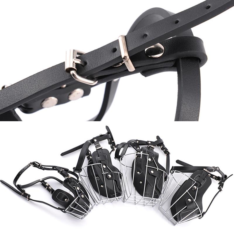 Maulkorb für Haustiere, verstellbar, Anti-Biss, Anti-Bellen, Mundmaske, Schutzhülle für kleine, mittelgroße und große Hunde