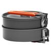 Fire-Maple FEAST2 Aluminum Cooktop, Frying Pan, and Kettle Set for 2-3 People [Official Japanese Product] 3-Year Warranty