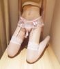 Sissy Lingerie Men'S Lace Sheer Skirted Pantyhose Bulge Pouch G-String With Garters Stockings Leggings Crossdressers Nightwear