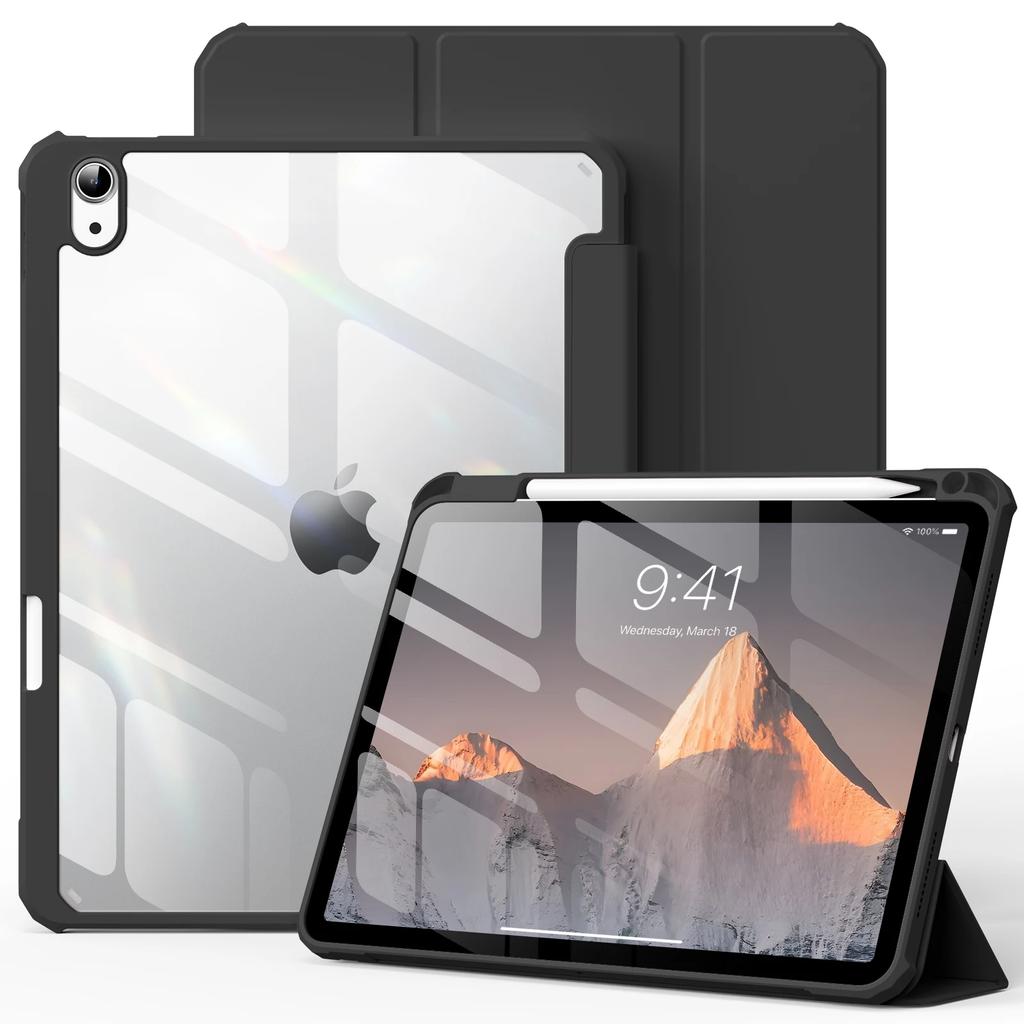 Transparent Acrylic Back Case for IPad Pro Air 13 11 12.9 10 9 8 7 6 5 4 Th Gen Mini 6 Soft Skin Feel Shockproof Protect Cover
