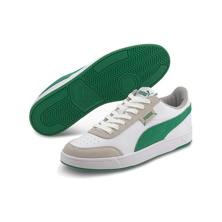 Puma Court Legend Lo 'White Green Brown' 371931-06