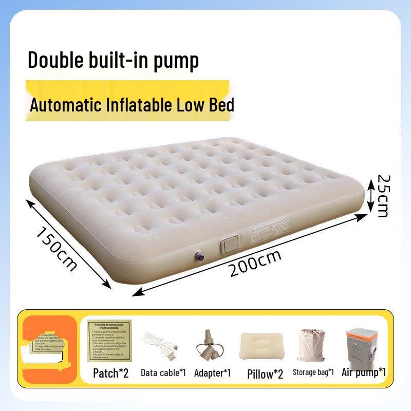 Shengbai Outdoor Camping Inflatable Mattress