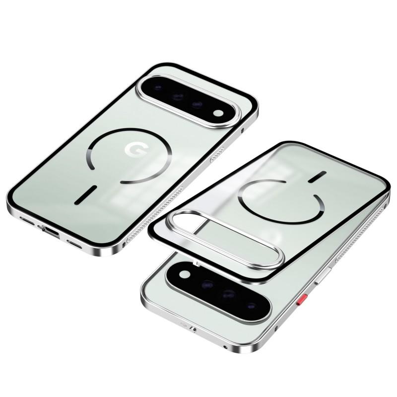 Metal Bumper Phone Case Google Pixel 11 Pro XL 10 Magnetic Heat Dissipation Anti-fall