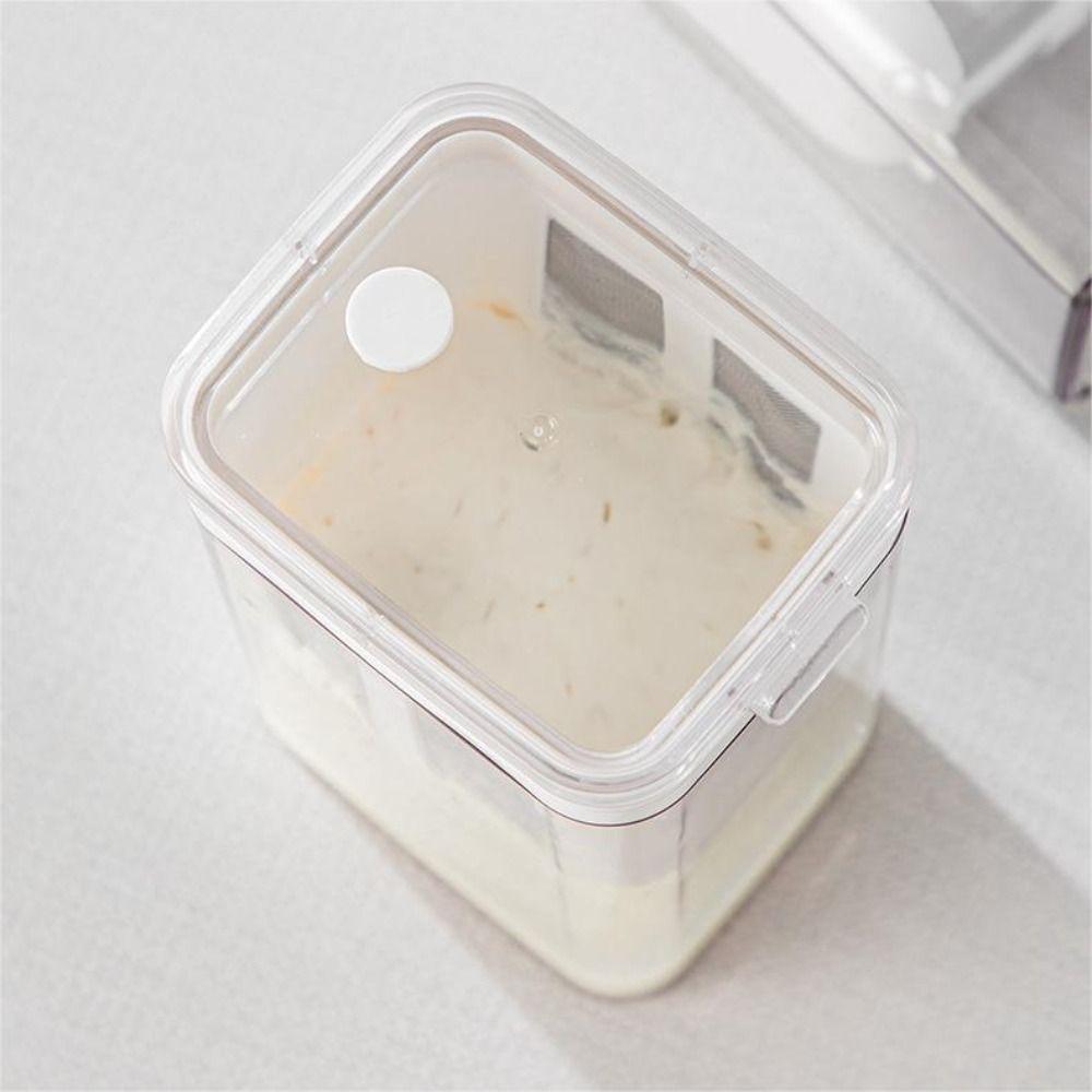 1100ML Greek Yogurt Strainer Fine Mesh Whey Separation Tools Food Strainer Yogurt Filter  Filtering