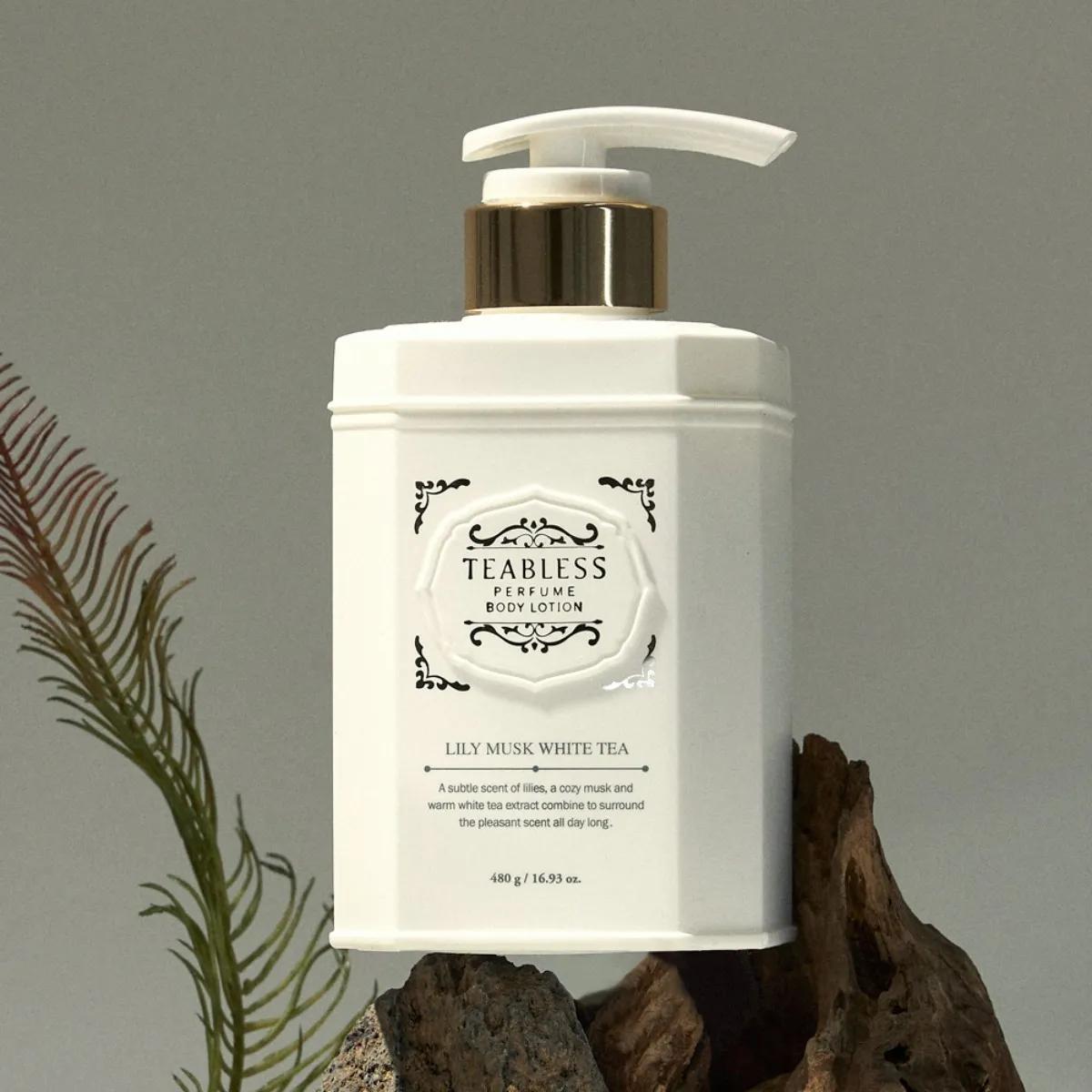 Teabless Lily Musk White Tea Perfume Body Lotion 480g