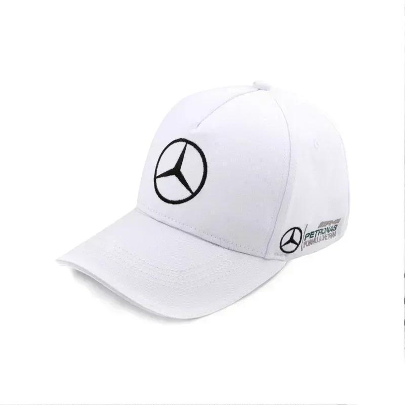 Car Baseball Cap Spring And Autumn Outdoor Adjustable Casual Hats Sunscreen Hat For Mercedes Benz W212 W213 W205 W177 W247 W176 BS3
