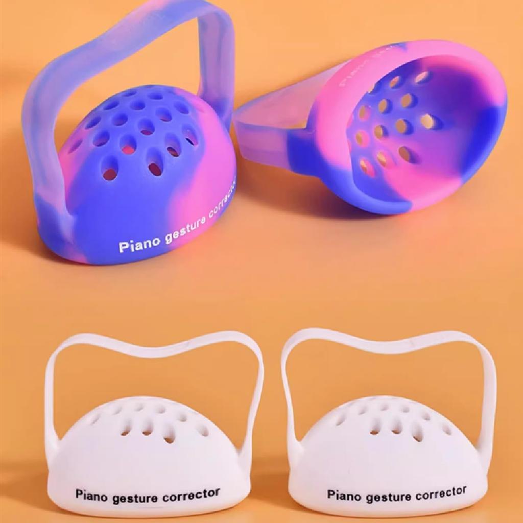 Koldot Trénér prstů na piano Korekce držení prstů ruky Silikonové tréninkové míčky na prsty, Korektor, Cvičení, Nástroj, Kulaté/Půlkulaté míčky,