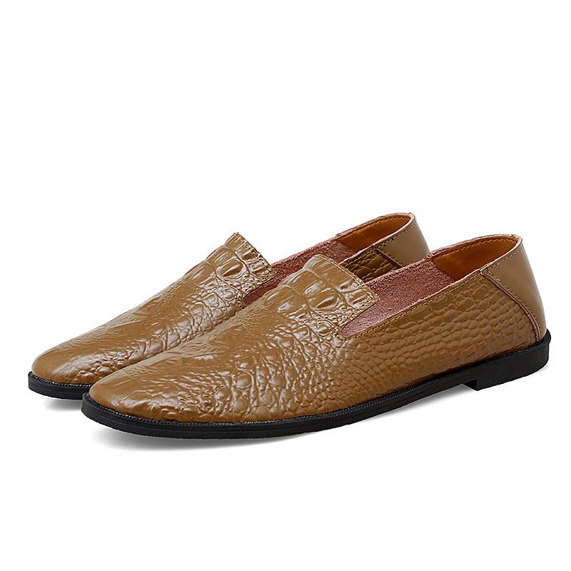 

Мужские мокасины, модная обувь Boat Footwear, мужские брендовые кожаные мокасины, мужская обувь, удобная повседневная обувь без застежек, легкая 44 хаки