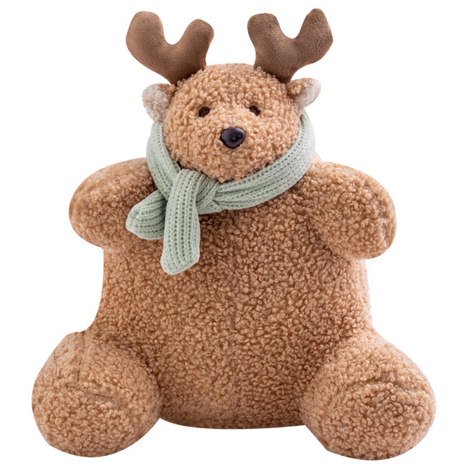 

Adorable Animal Shape Plush Doll Soft Stuffed Toy Kid Hugging Pillow Gift оленятко