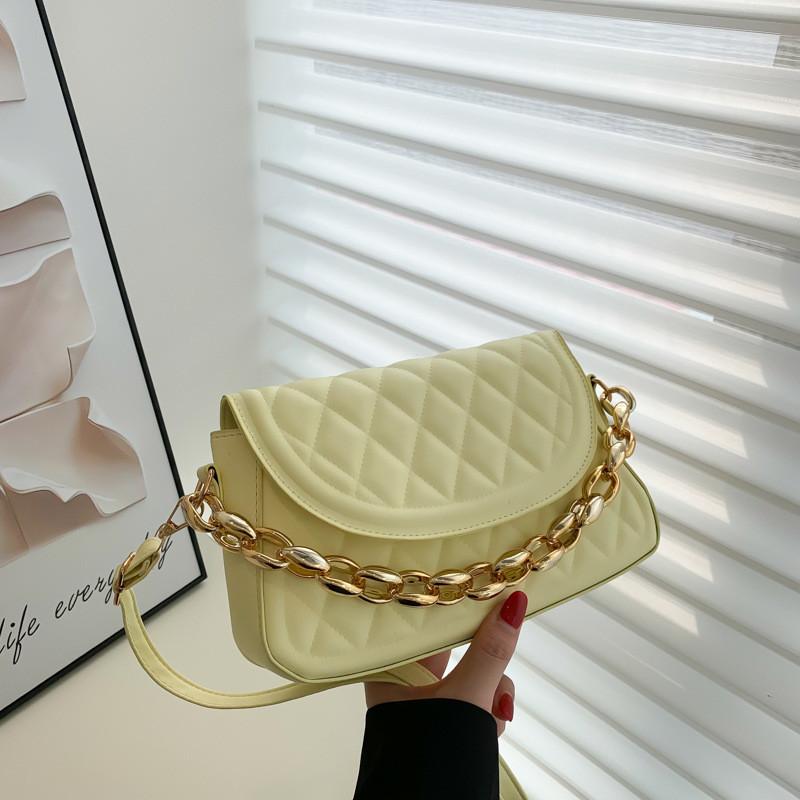 Chic Vintage Small Square Bag 2024 Summer New Trendy Casual Shoulder Bag