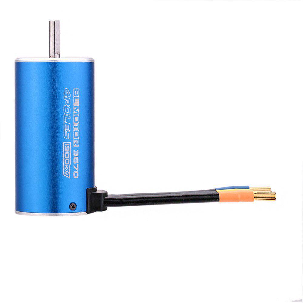 3670 2650KV 2150KV 1900KV 4poles Sensorless Brushless Motor with ESC&LED Programming Card Combo Set