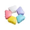 Trapezoidal Dental Retainer Case for Orthodontic Braces and Dentures