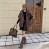Nova versão europeia de colete acolchoado com capuz para outono e inverno, jaqueta colete curta fashion versátil