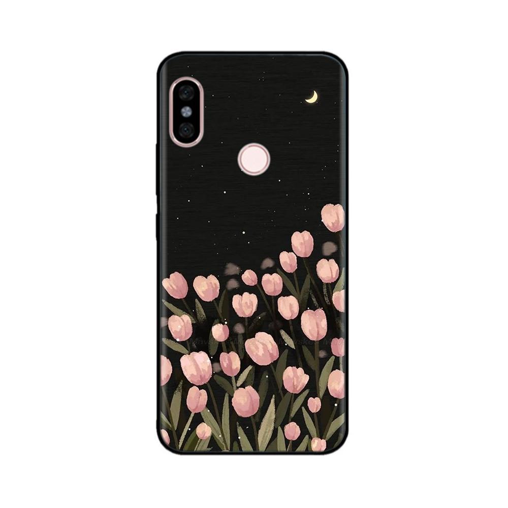 Luxury Case For Redmi Note 5 Pro Patterned Full Protection Soft Liquid Silicone Cartoon Cover For Xiaomi Redmi Note 5 Pro Note5