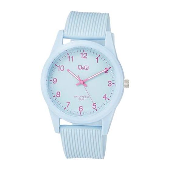 [Citizen Q&Q] Watch Analog Waterproof Urethane Strap VS40-011 Women s Blue