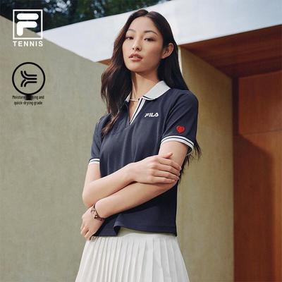 Women's Knit Quick-Dry Tennis Polo Shirt
