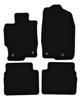BASIC Black Velour Floor Mats For: Mazda 6 II GH Sedan, Station Wagon, Liftback, Hatchback (2007-2012)