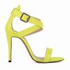 Scarpe da Donna Sexy con Tacco Alto in Vernice a Punta Aperta Rosse Scarpe da Sposa 11cm Sandali Estivi da Donna