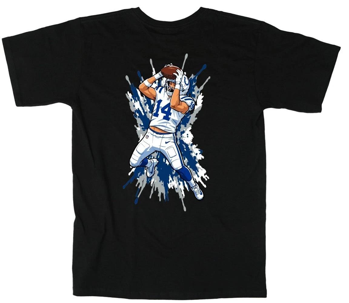 Alec Pierce Colts Spray Paint Shirt T-Shirt XL
