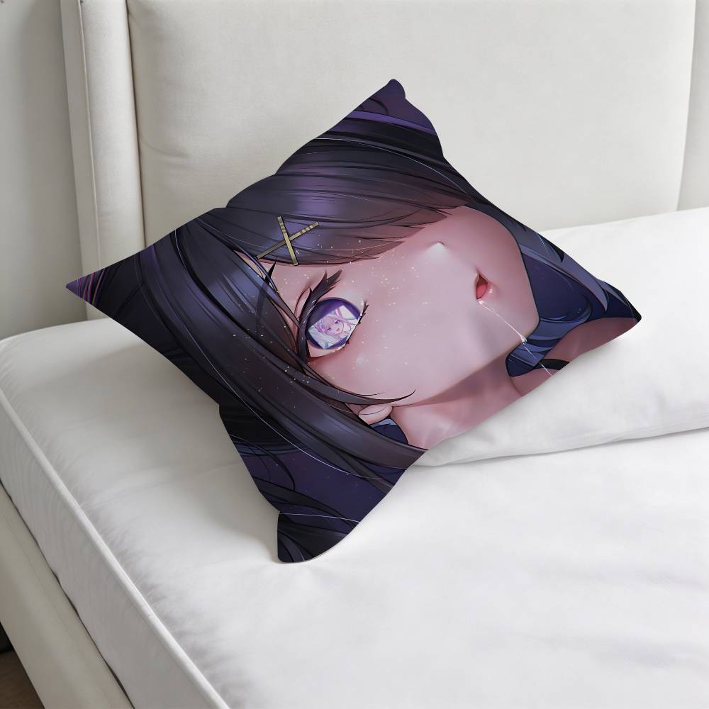 Kangel NNeedy Streamer Overload Square Pillow Case Soft Decorative Throw Pillow Cover for Home Sofa Bed