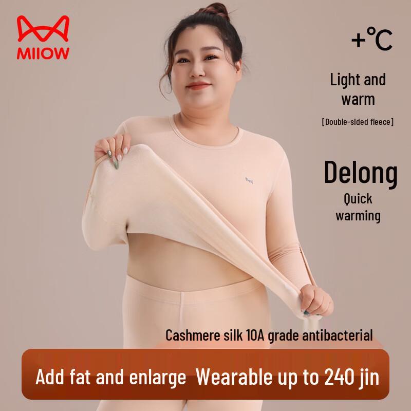 

Женский плюшевый термотоп Mao Ren из кашемира и шелка 2XL