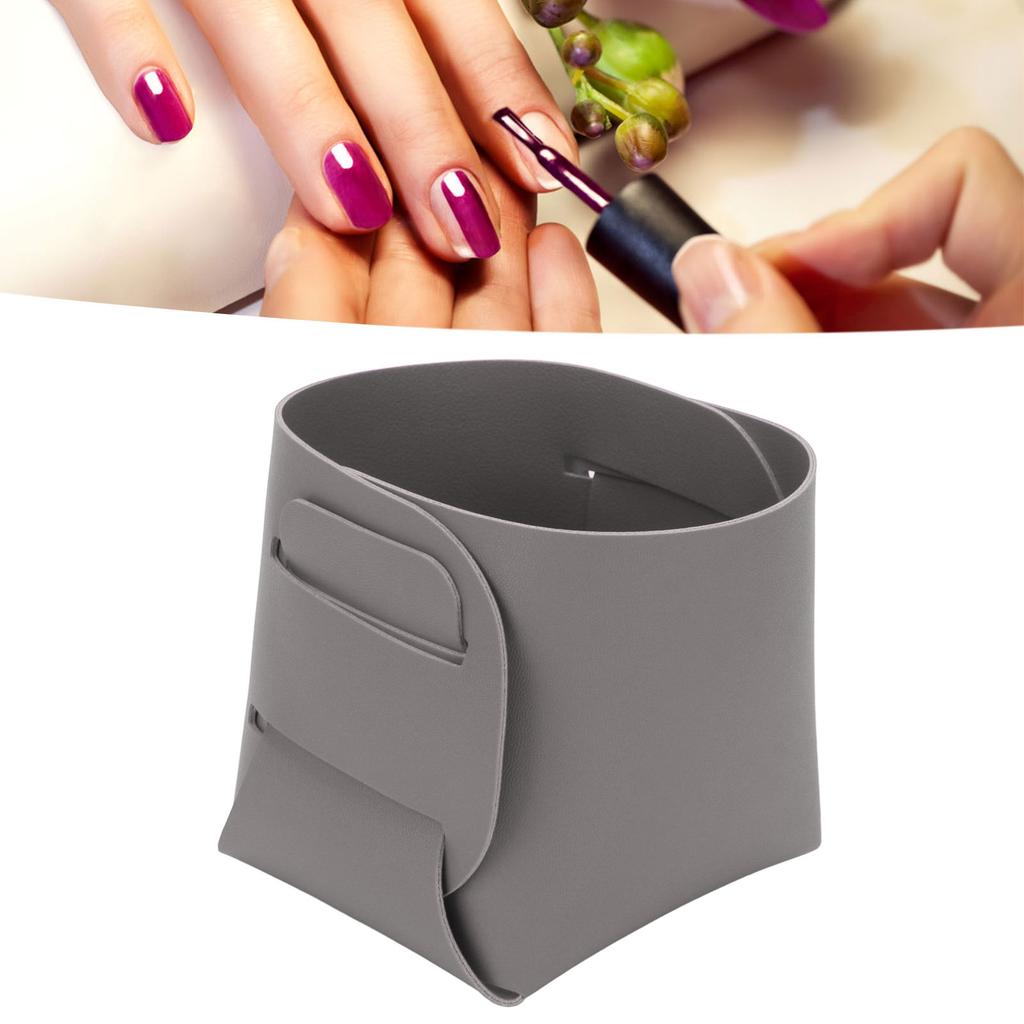 Nail Tool Storage Holder PU Pure Color Container Nail Tool Storage   for Manicure