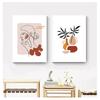 Retro Wall Art Canvas Painting Nordic Posters And Prints Wall Pictures For Living Room Decor Line Girl Plant Moon Quote Abstract