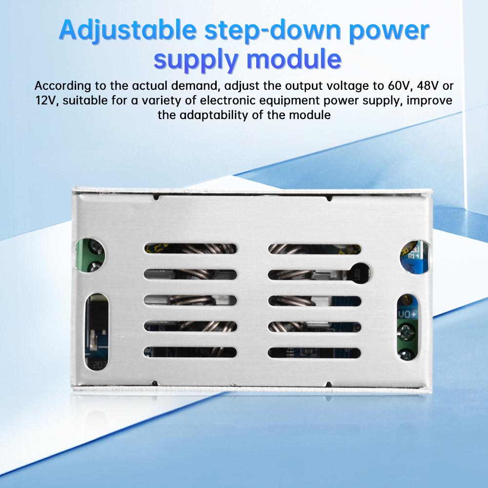 DC-DC Step-Down Module 100W 6A Adjustable Step-Down Power Module DC90V72V36V24V To DC60V48V12 Synchronous Rectifier Buck Board