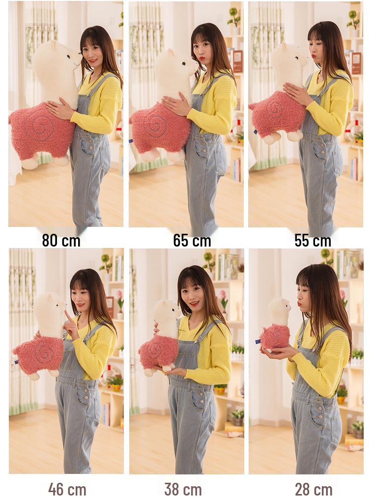Creative Alpaca Llama Plush Pillow Doll - Cute & Funny Birthday Gift for Girls