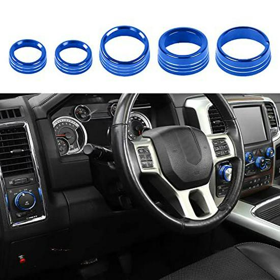 2015-2023 Ford Mustang A/C Knob & Console Decorative Ring