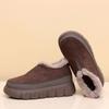 Women's Warm Winter Boots Plush Lined Slip-On Snow Shoes Thick Sole Increased Height Anti-slip Cotton Shoes zapatos para mujer