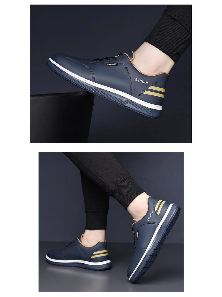 Męskie 2025 Jesień/Zima Oddychające Sportowe Casualowe Sneakersy dla Mężczyzn w Średnim i Starszym Wieku