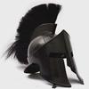Medieval 300 Movie Warrior Black King Leonidas Spartan Battleship Helmet For Cosplay Best Gift for Him