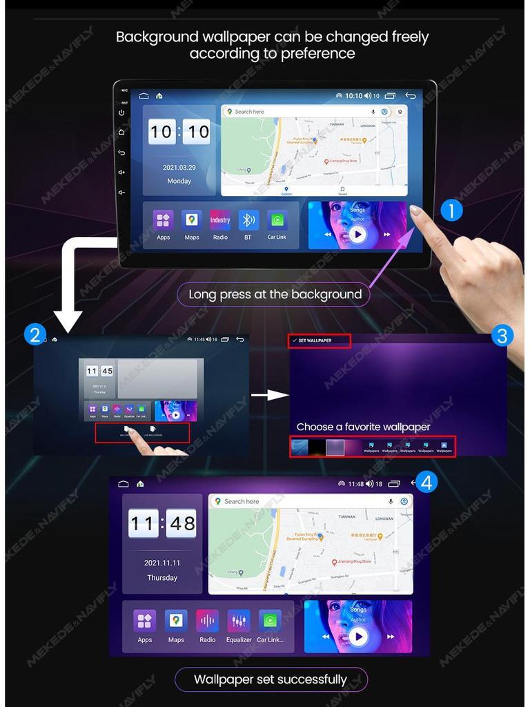 Honda HR-V/XRV 2013-2020 Large Screen Android Navigation System