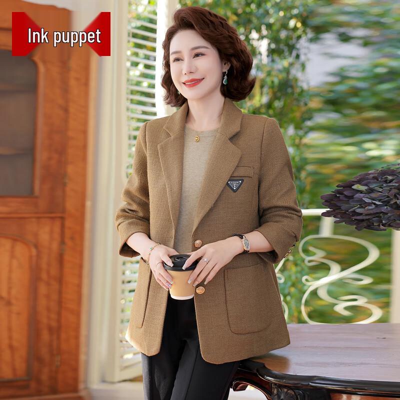 

Женский повседневный блейзер с лацканами для весны и осени 4XL (125-140 lbs)