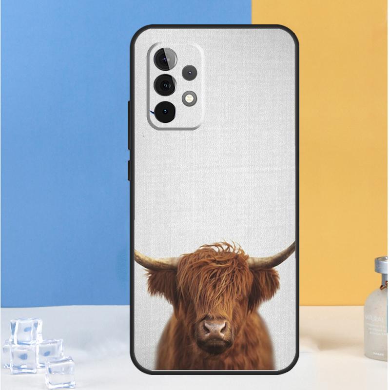 Highland Cows For Samsung Galaxy A13 A33 A53 A36 A26 A05 A06 A16 A54 A34 A14 A32 A52 A55 A35 A15 A56 Case