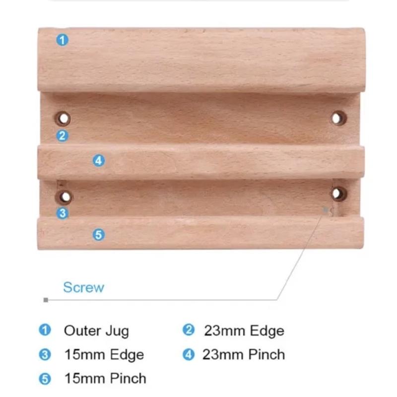 Tragbares Kletter-Hangboard Leichtes Holz-Hangboard Finger-Trainingsboard Fingergriff-Stärker Ausdauernd