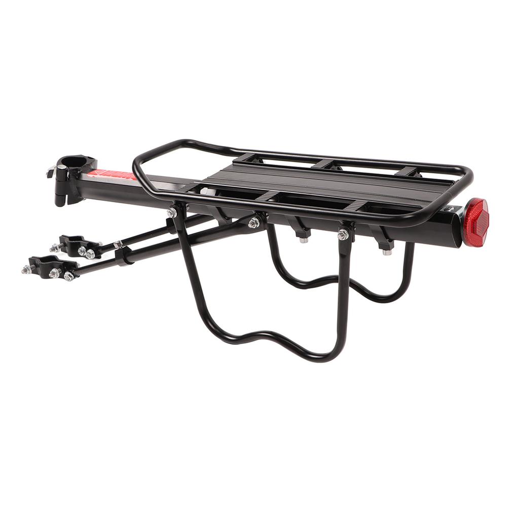 Bicycle Rear Rack Universal Semi Quick Release Lightweight Aluminum Alloy Plastic Bike Carrier Rack