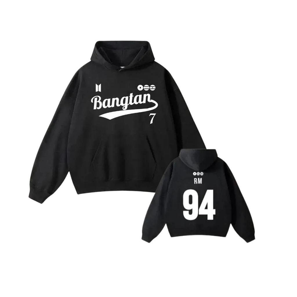 BTS Bangtan 2026 Comeback Hoodie Kpop Idol Member Name Number Sweatshirt Men Women Casual Streetwear Pullover Hooded Tops