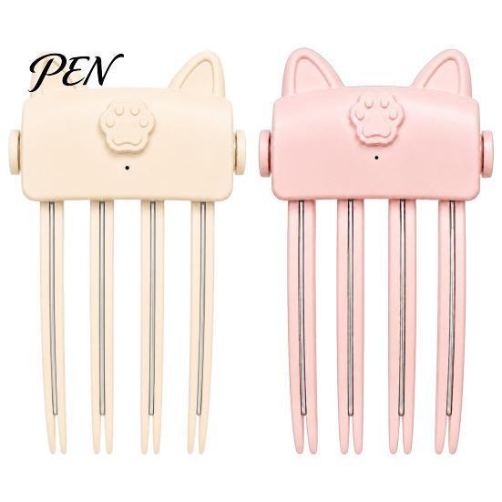 Quick Hair Styling Tool Heated Volume Clip for Fine Flat Hair, Electric Root Lifter Comb Volumizing with 2 Heat Settings, Puffy Natural Lift Booster