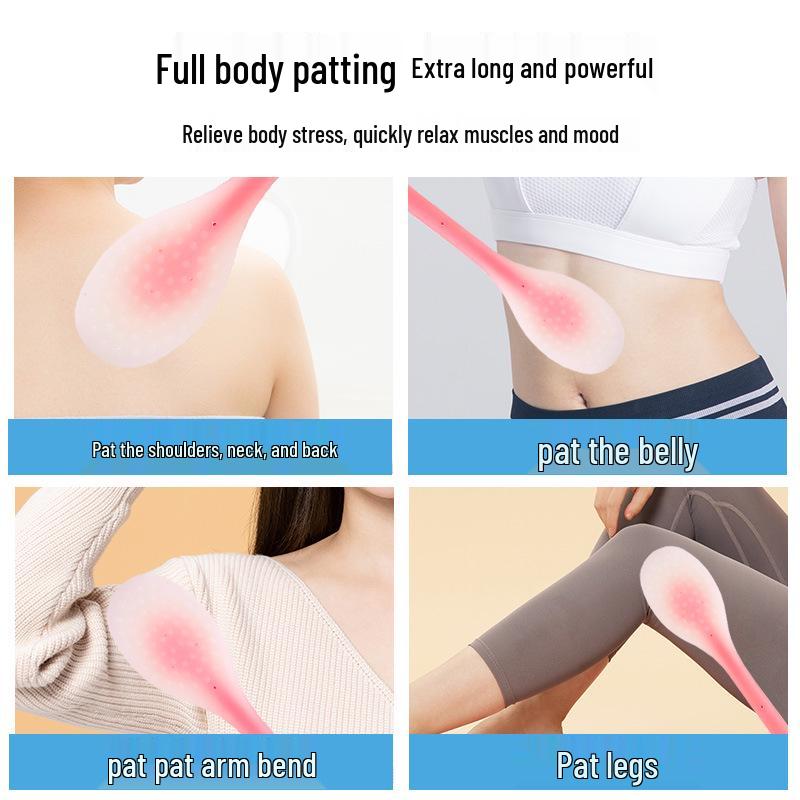 Silicone Meridian Patting Board: Fitness, Massage, Gua Sha, Acupoint Hammer for Health and Wellness.