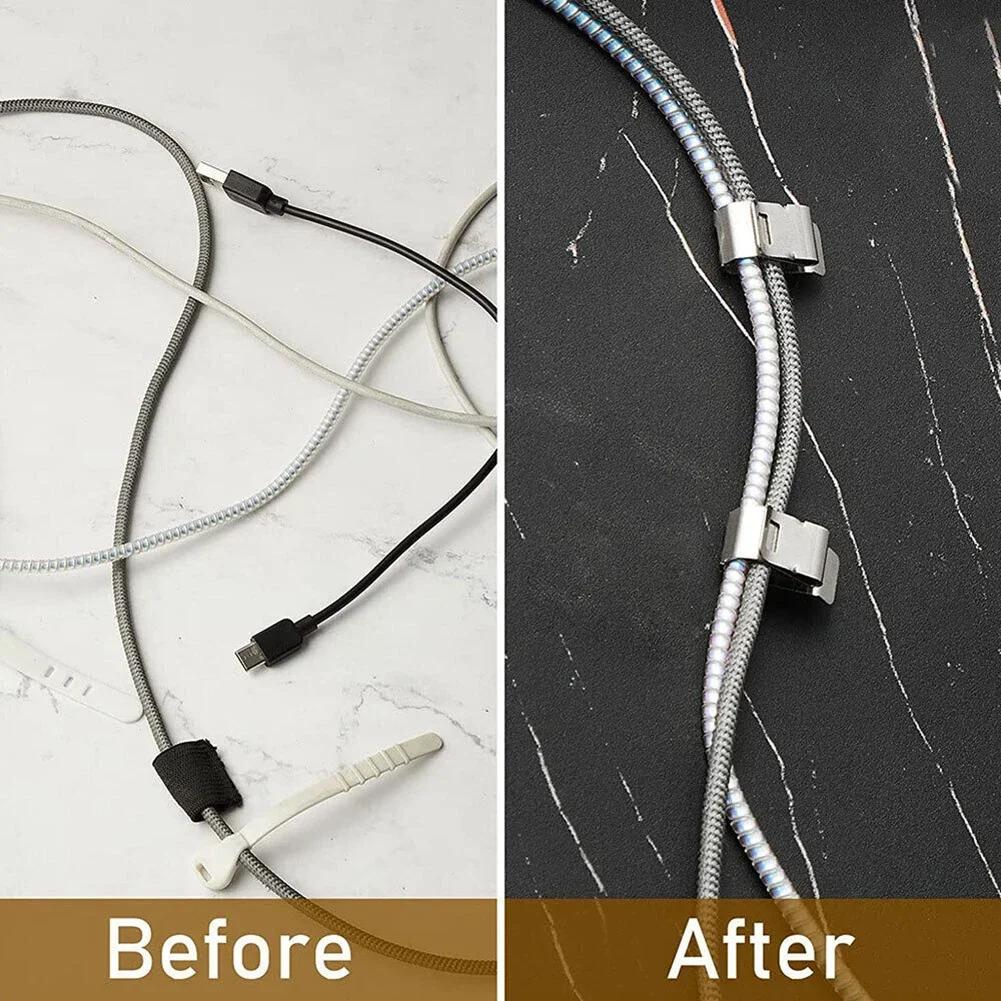 10/30/100Pcs Solar Panel Cable Clip Spring Clamp Cable Clamp Solar Cable Wire Installation Fixing Clip Wire Fastener