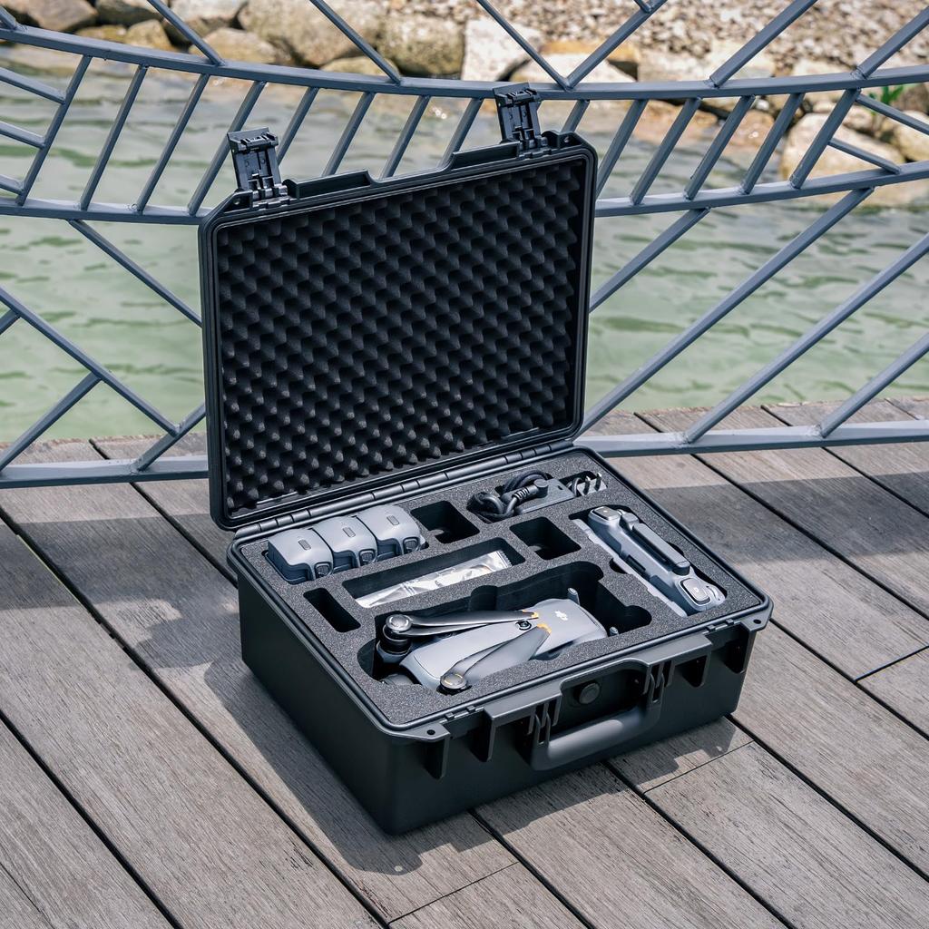 Lykus Titan M400 Waterproof Case for DJI Mavic 4 Pro Fly Combo and DJI RC Pro Remote Holds Up To 6 More/Creator 2/RC2 Controller, [Case Only]