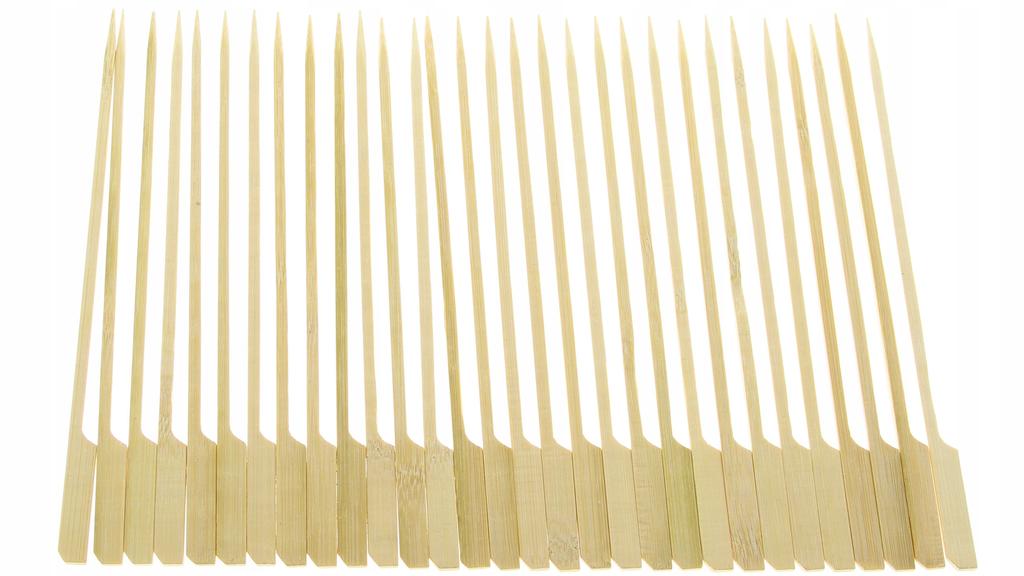 BAMBOO TOOTHPICKS SKEWERS 20cm SET 30pcs