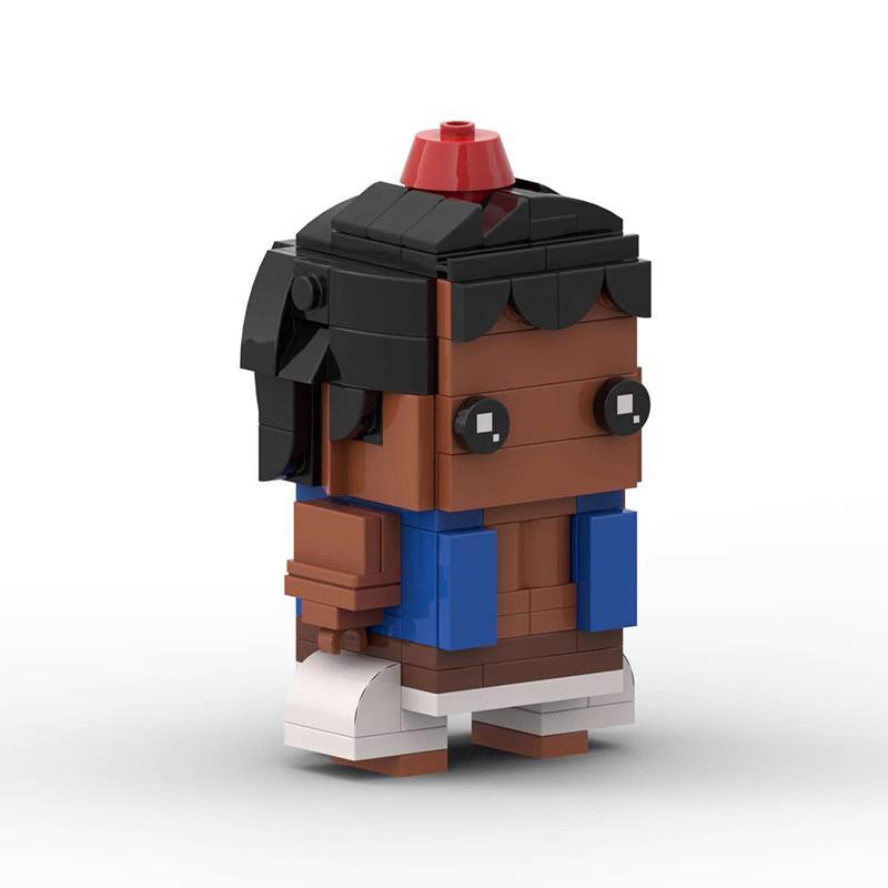 Animation MOC Small Particle Building Block Set Toy Gift Brickhead One Thousand And One Nights Aladdin Model