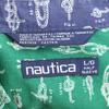 Nautica 90s Crazy Pattern Short Sleeve Button Down Shirt L Men's Used