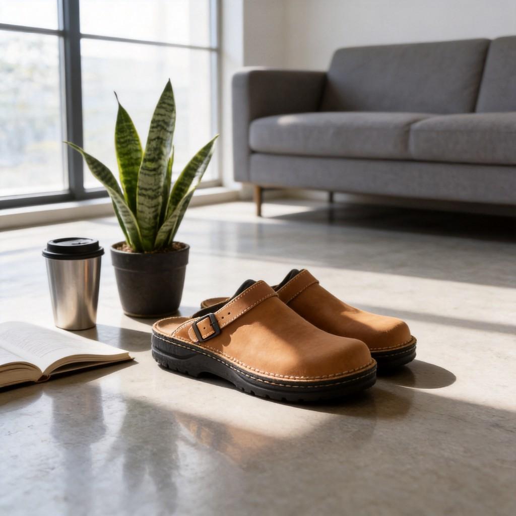 Men Casual Slip On Shoes With Rubber Sole For Spring Outdoors