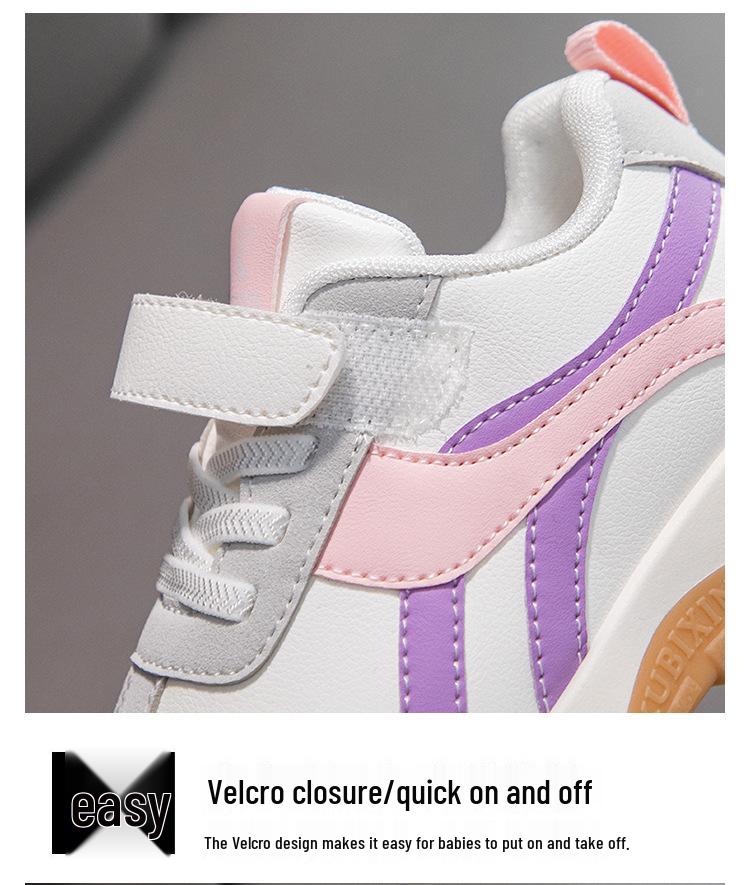 Spring 2026 Kids' Argan Sports Shoes: Fashionable, Versatile, Color-Block Casual Shoes for Little and Medium Children