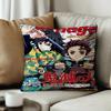 Classic Anime Demon Slayer Decorative Room Aesthetics Pillow Case Home Decor Bedroom Sofa Bed Couch Pillow Cover x